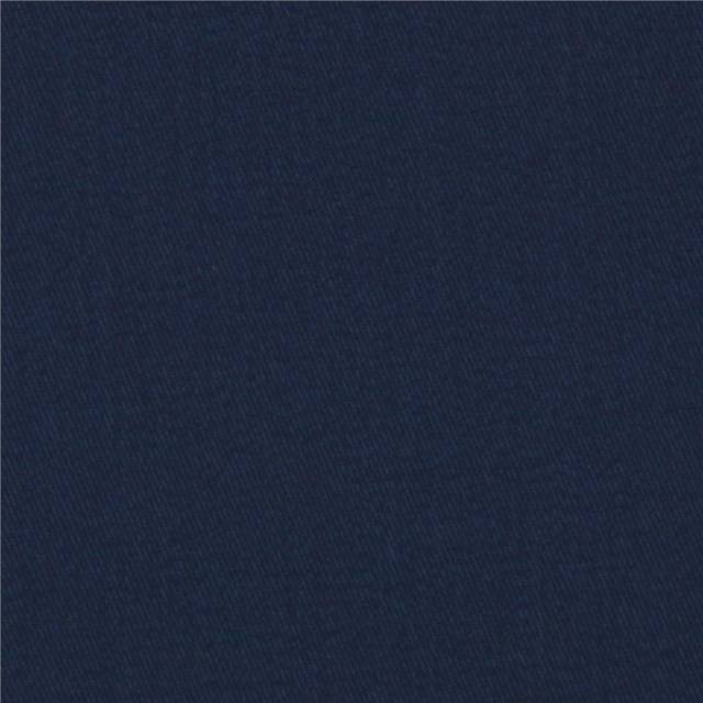 Navy Poly Cotton Twill Fabric